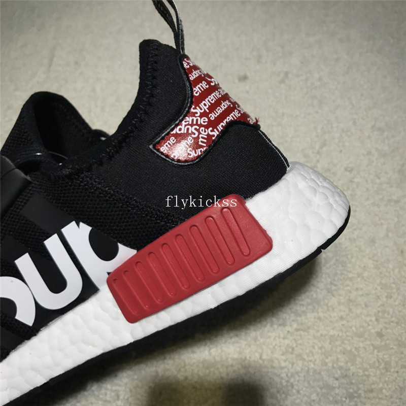 Adidas NMD Supreme Black Real Boost